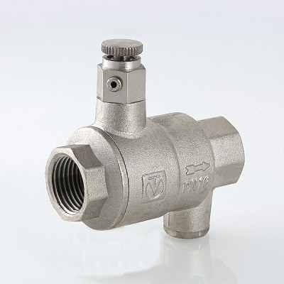 VT.171.N.04 Обратный клапан с дренажем и воздухоотводчиком Valtec 1/2"  - Вид №16