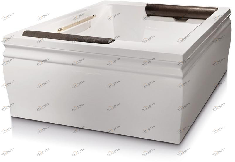 Gruppo Treesse 2-х местная гидромассажная ванна с хромотерапией Vasche in stile classico sun-id-1486619