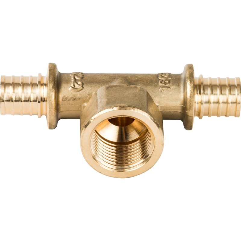 Тройник-переходник ВР 16x1/2" аксиальный для труб из сшитого полиэтилена STOUT SFA0028001612 - Вид №4