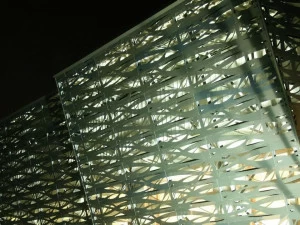 atena Модульное покрытие из перфорированных, плоских, твердых перфорированных листов