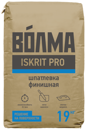 82151397 Шпатлевка полимерная Iskrit Pro19 STLM-0020448 ВОЛМА