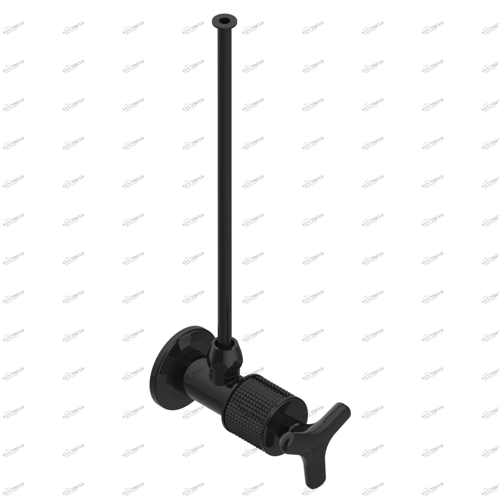 G9C-181/S Кран запорный 1/2" стильный регулируемый с 30 cм трубкой Thg-paris System métal diamant Покрытие PVD бронза G9C-181/S CAT.F