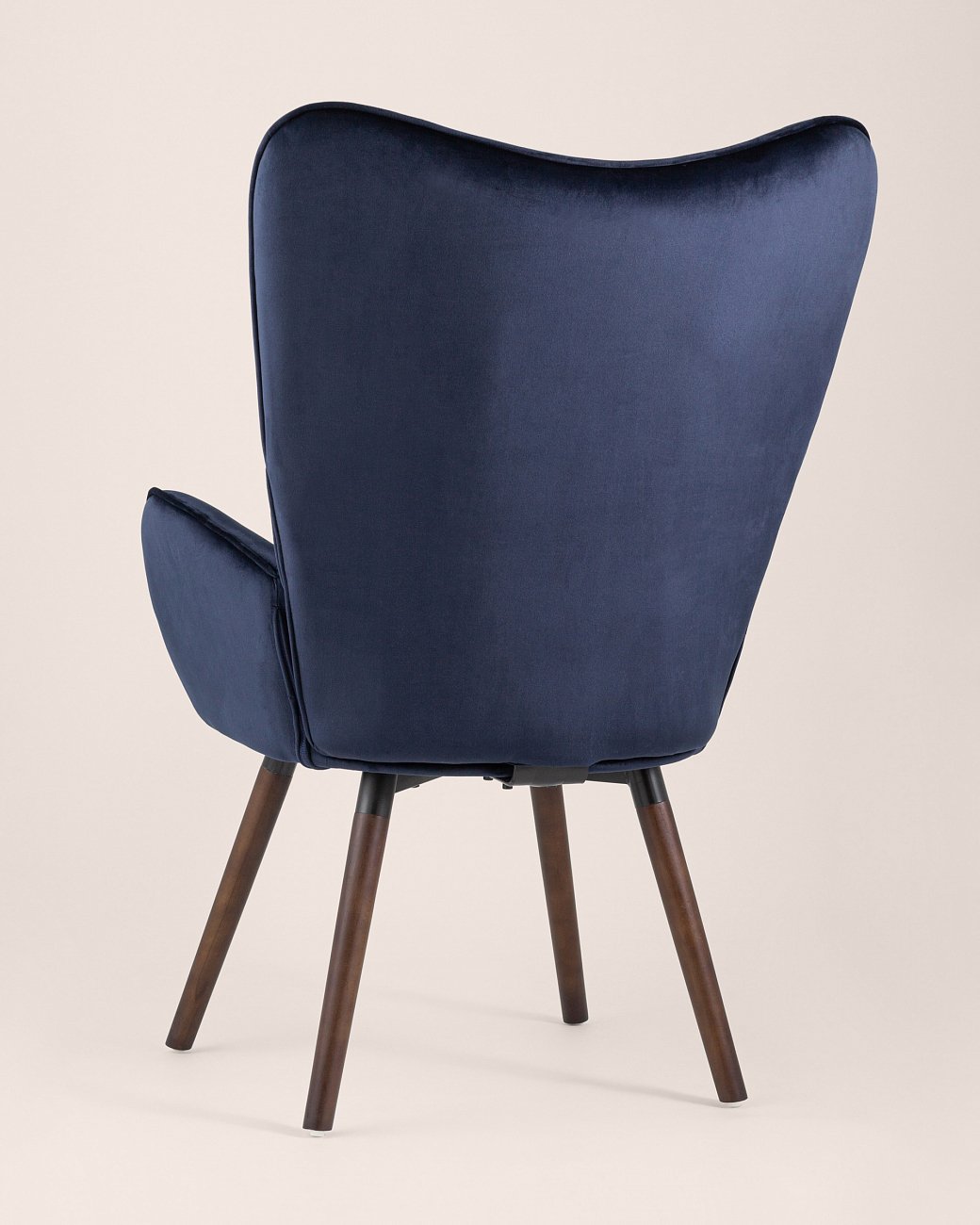 Стул со спинкой и подлокотниками синий "Гранд" STOOL GROUP ДИЗАЙНЕРСКИЕ, ИНТЕРЬЕРНЫЕ 00-3946277 Синий  - Вид №4