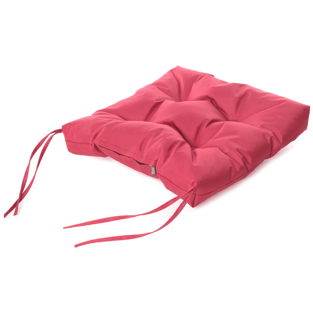 ТУБА-ДУБА Подушка для стула Вишнёвая 40х40 см - уютные посиделки 84707780 STLM-0053909 - Вид №1