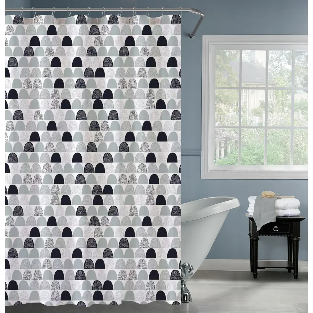 SWENSA Serf — Защитная штора для ванной 200×180 см 89379289 STLM-1434113