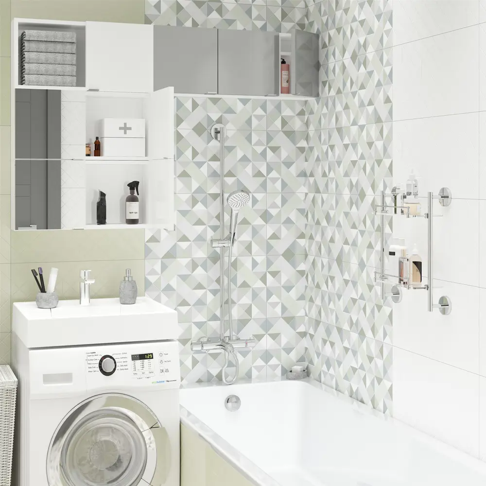 Каркас шкафа подвесного Sensea Смарт 30x30х15 см цвет белый 82407435 STLM-2063981  - Вид №6