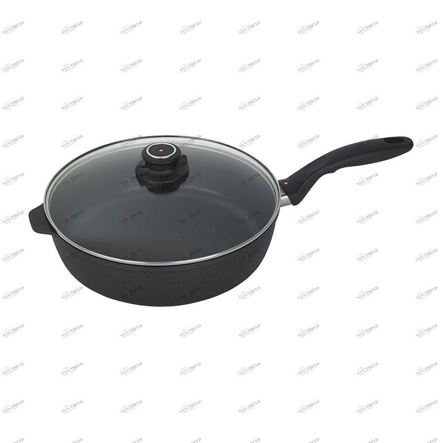 Сотейник индукционный Swiss Diamond со стеклянной крышкой, Ø28 см XD6728IC