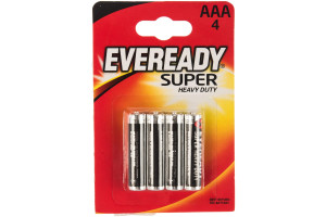 16166274 Батарейки EVEREADY SHD E92/AAA 4 шт/бл 7638900227550 Energizer