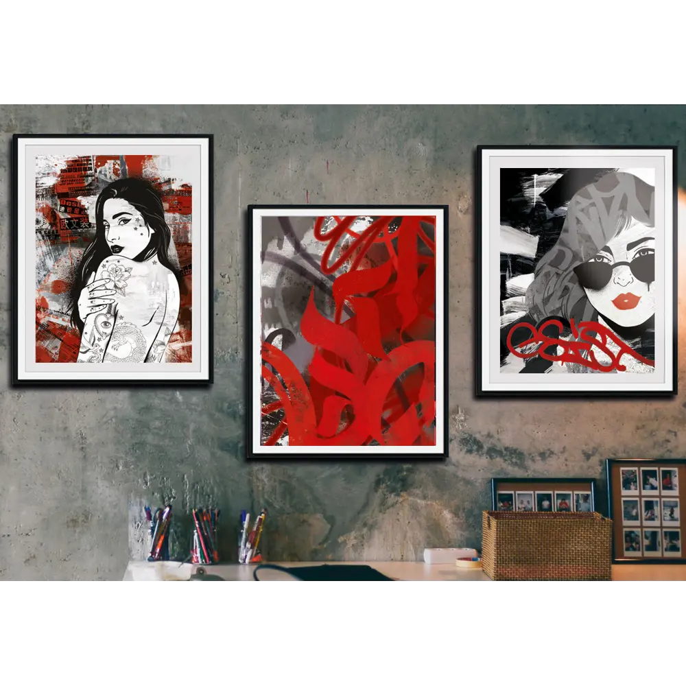 Постер Арт 30x40 см 3 шт АРТ ДИЗАЙН STLM-2015862