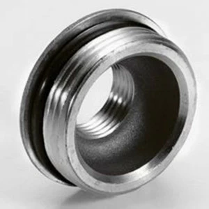 Переходник НВ с O-ring никелированный для торца коллектора TIEMME 1"x1/2"