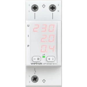 91682509 Реле напряжения Welrok VIP-63 red 63 А 13 900 ВА STLM-1116070