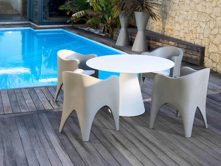 GANSK Садовый стул из стекловолокна с подлокотниками Ocean G3202 - Вид №4