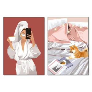 Набор постеров Всегда прекрасна 21x29.7 см