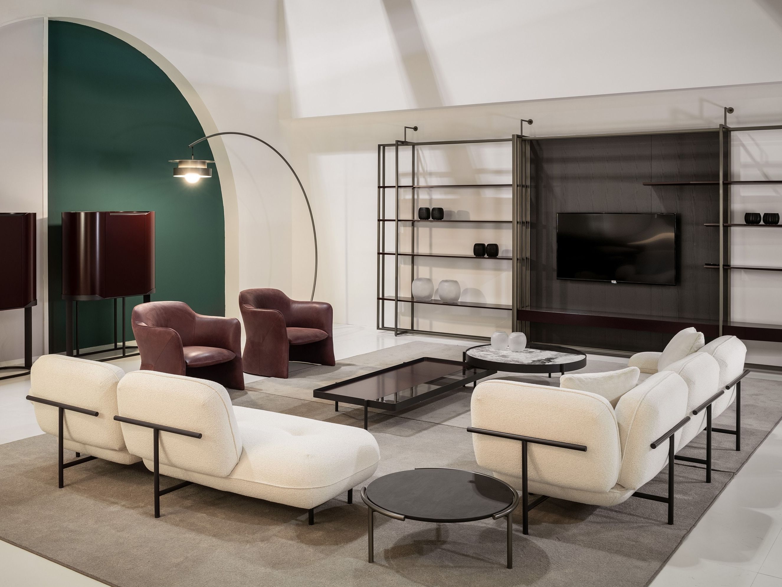 Ткань диван Cantori CLOUD ARCH-00092501 - Вид №1