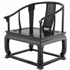 Стул Lotus от Eichholtz EICHHOLTZ ДИЗАЙНЕРСКИЕ, EICHHOLTZ 060750 Черный