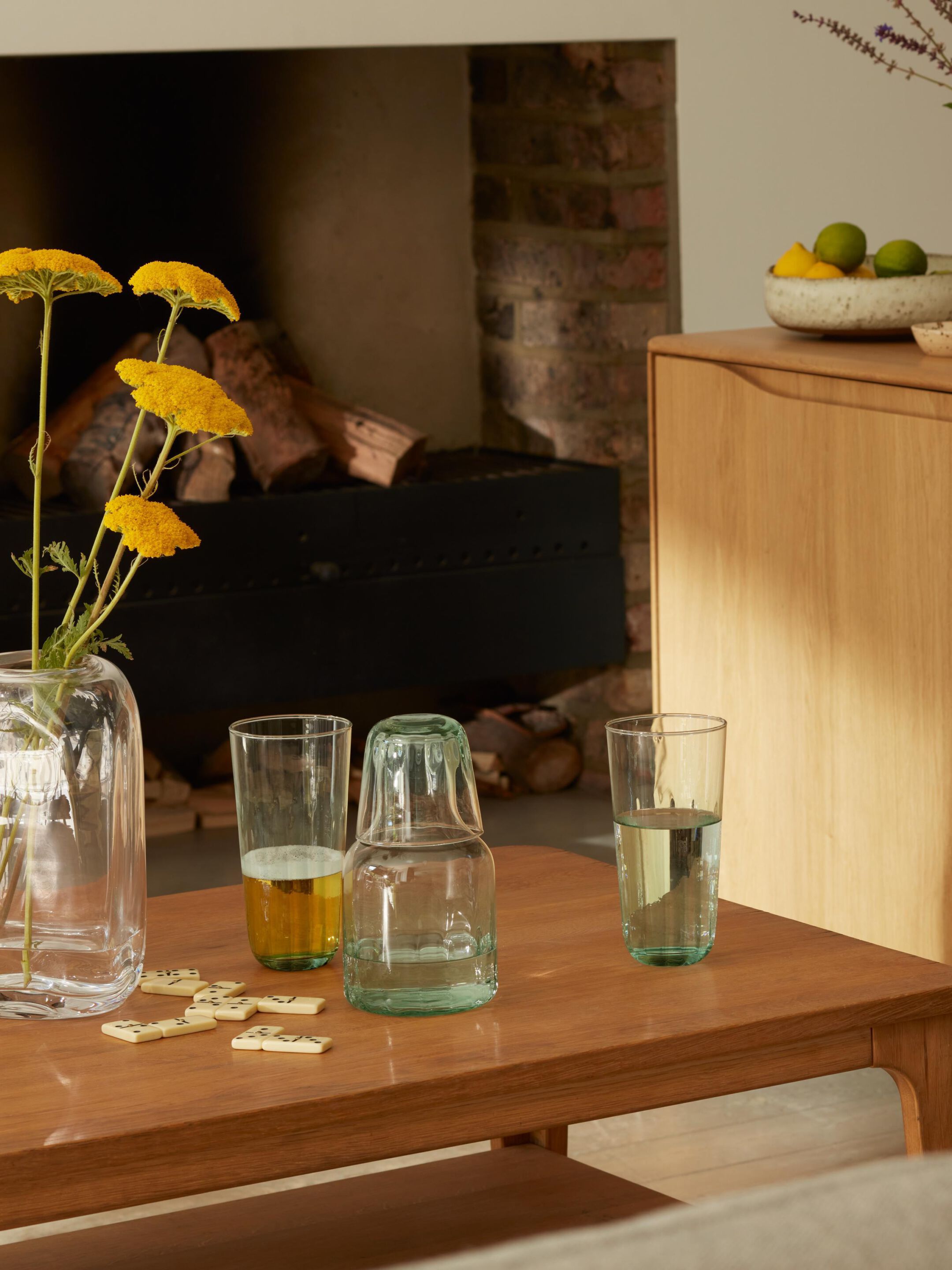 Выдувное и переработанное стекло графин и стакан набор - 950 мл LSA Mia ARCH-00035003 - Вид №3