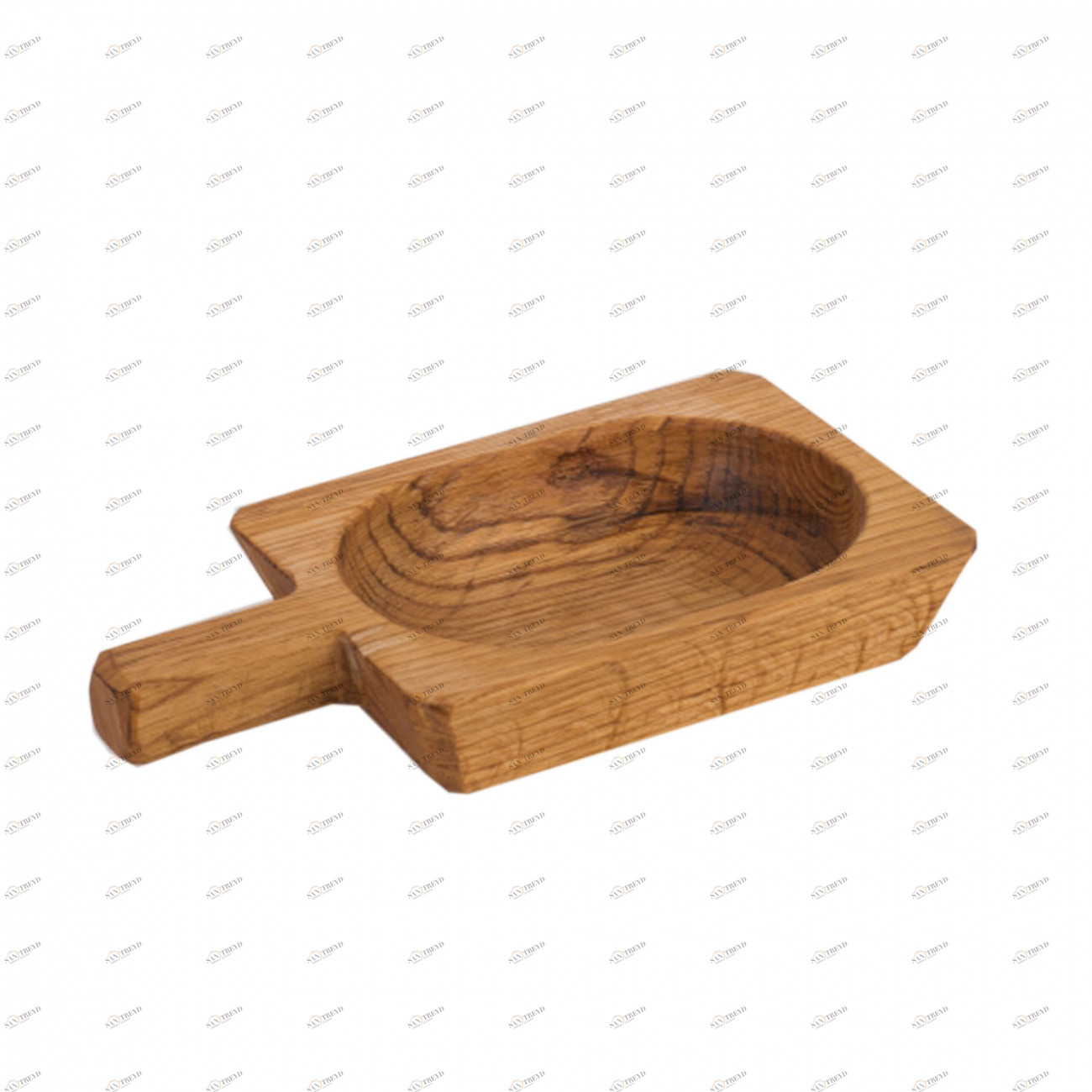 Деревянное блюдо прямоугольное коричневое FUGA ECO WOOD 123594 Коричневый 