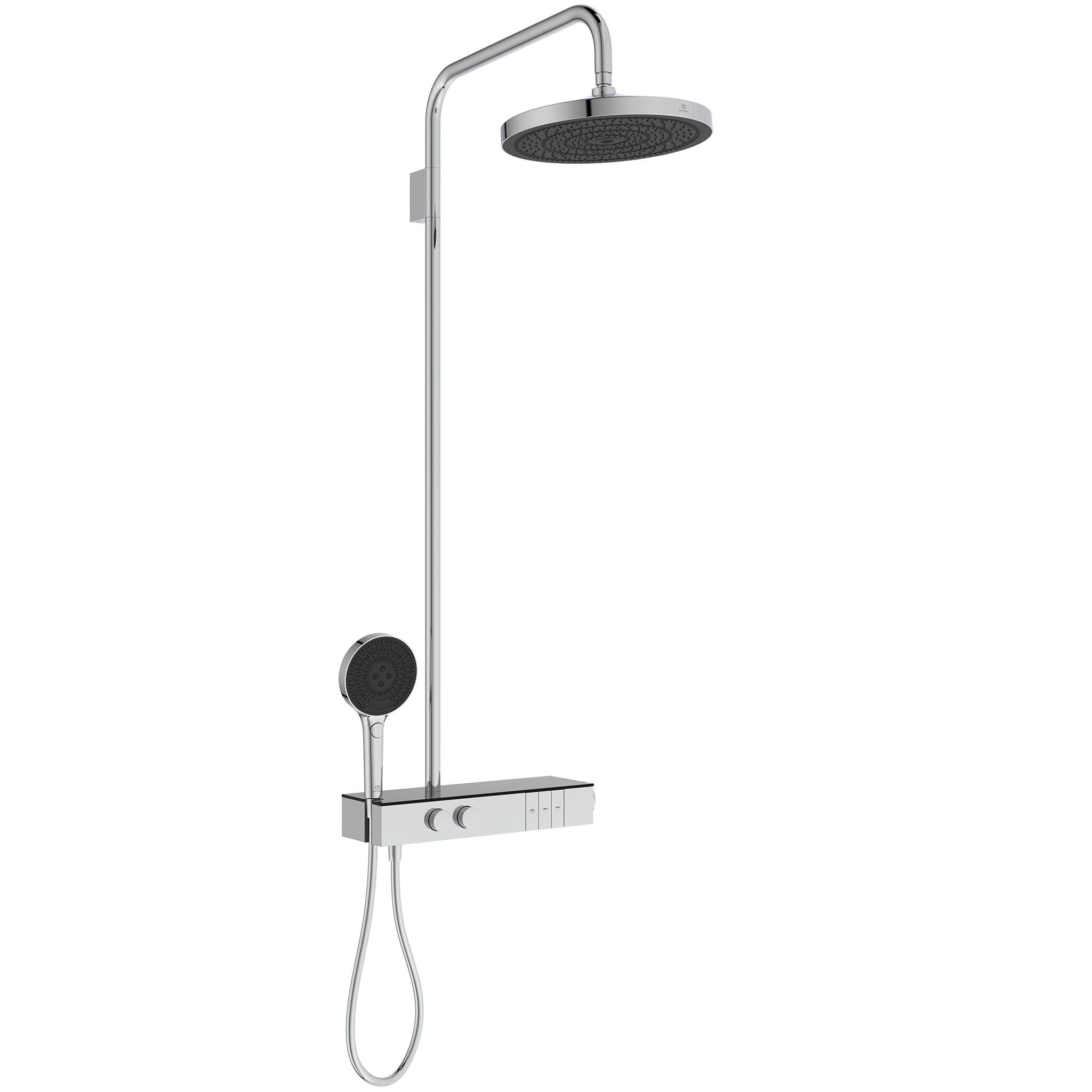 Настенная термостатическая душевая колонна с ручным душем Ideal Standard Ceratherm Solos ARCH-00123987 - Вид №25