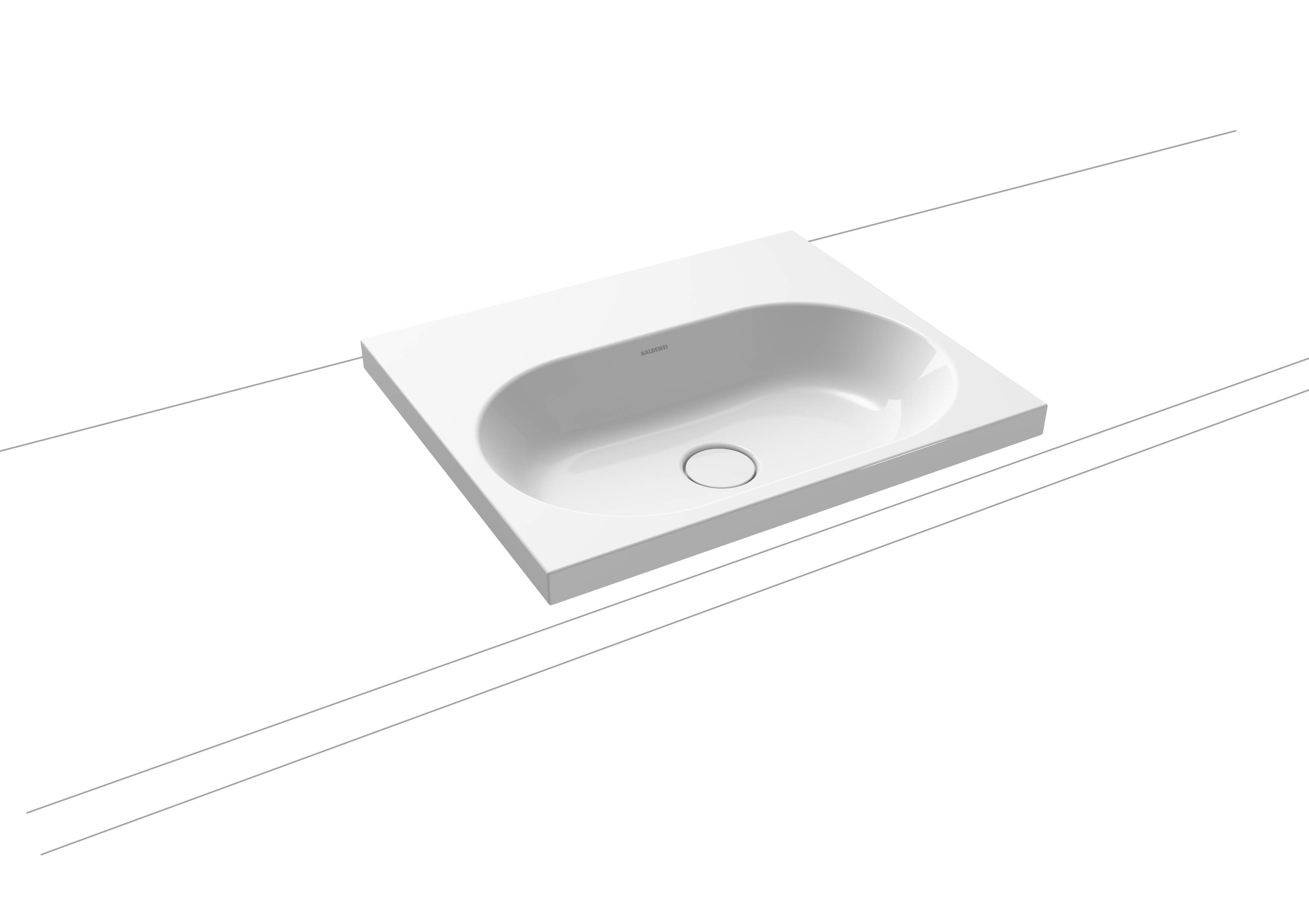 Умывальник KALDEWEI Сталь эмалированная 3055 145 Манхэттен 30553319145 - Вид №1