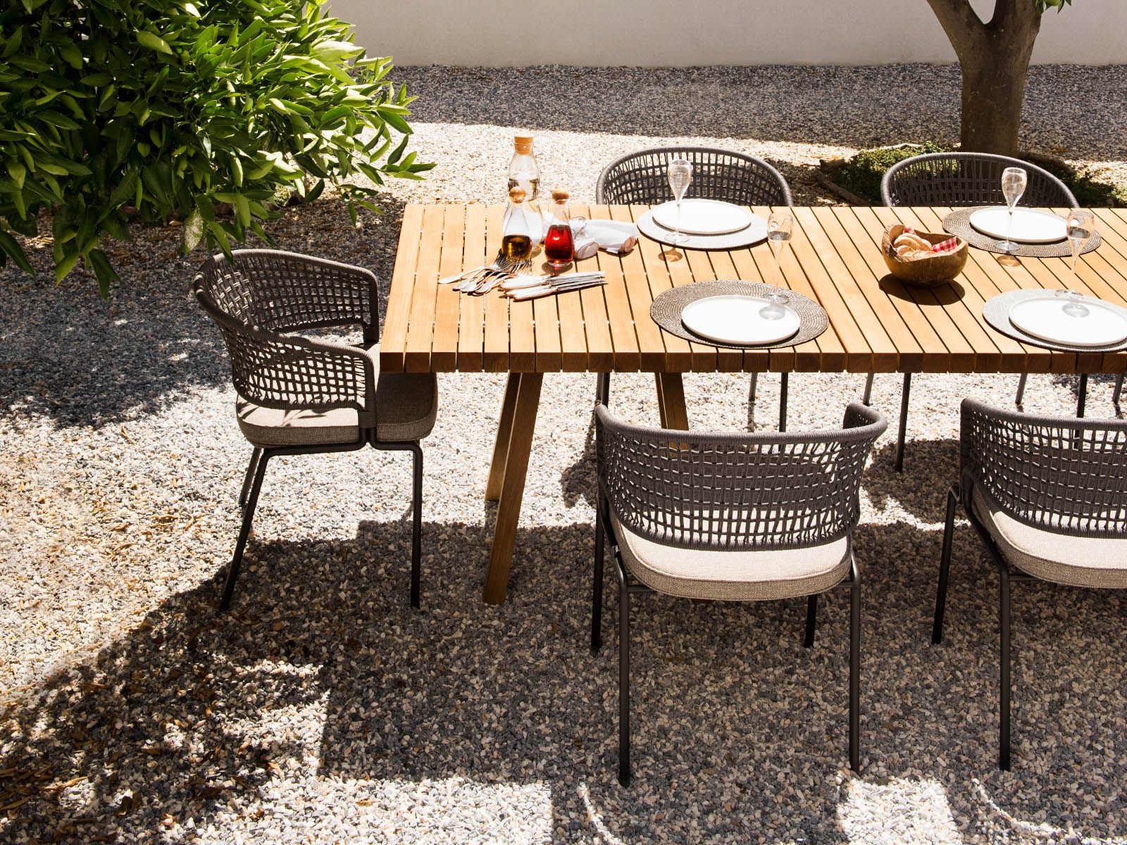 Садовый стул с подлокотниками TRIBÙ CTR ARCH-00141522 - Вид №6