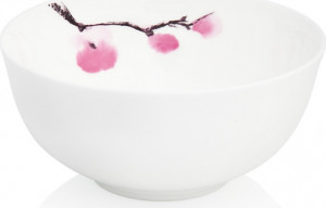 10672842 Dibbern Набор салатников индивидуальных Dibbern Вишни в цвету 10см, фарфор, цветной, 4шт Фарфор