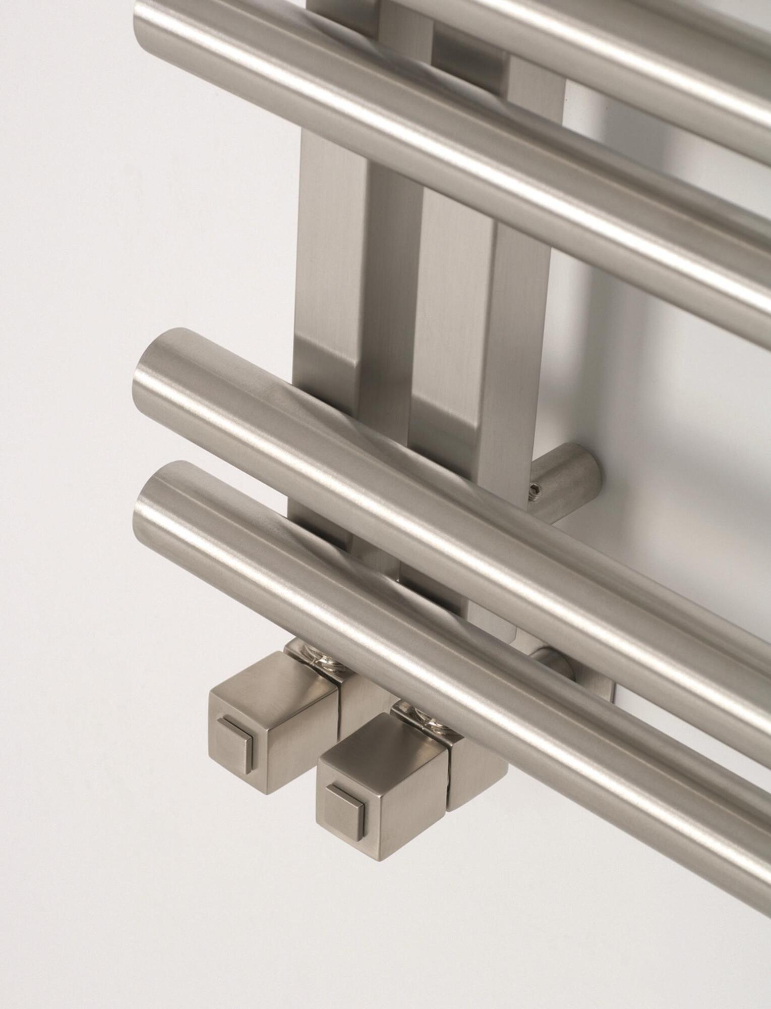 Полотенцесушитель Hammam NEPTUNE Stainless steel  комбинированный; электрический или водяной Сталь  - Вид №31