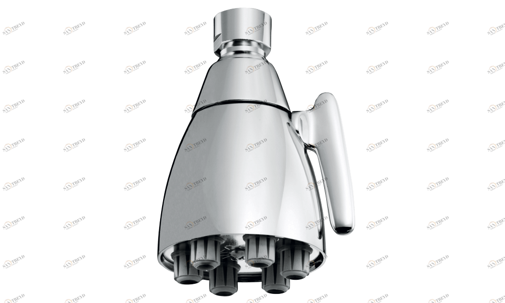 I00243 Потолочный & настенный душ Rain/2 Ø 77 mm BOSSINI 