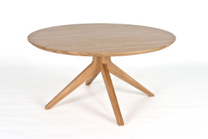 Круглый дубовый стол