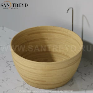 UWD MUNAI N2 Ванна свободностоящая 122 см из дуба N2Munai122.oak