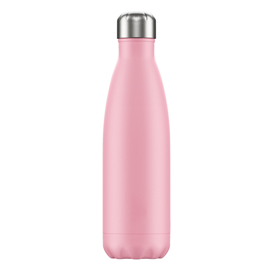 B500PAPNK Термос pastel, 500 мл, розовый Chilly's Bottles  - Вид №1