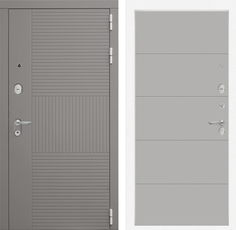 90451703 Дверь входная Формо 96 правая П 13 "Грей софт" STLM-0227720 LABIRINTDOORS