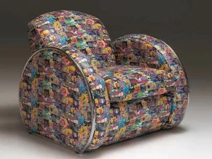 Mirabili Мягкое кресло с подлокотниками Miami swing