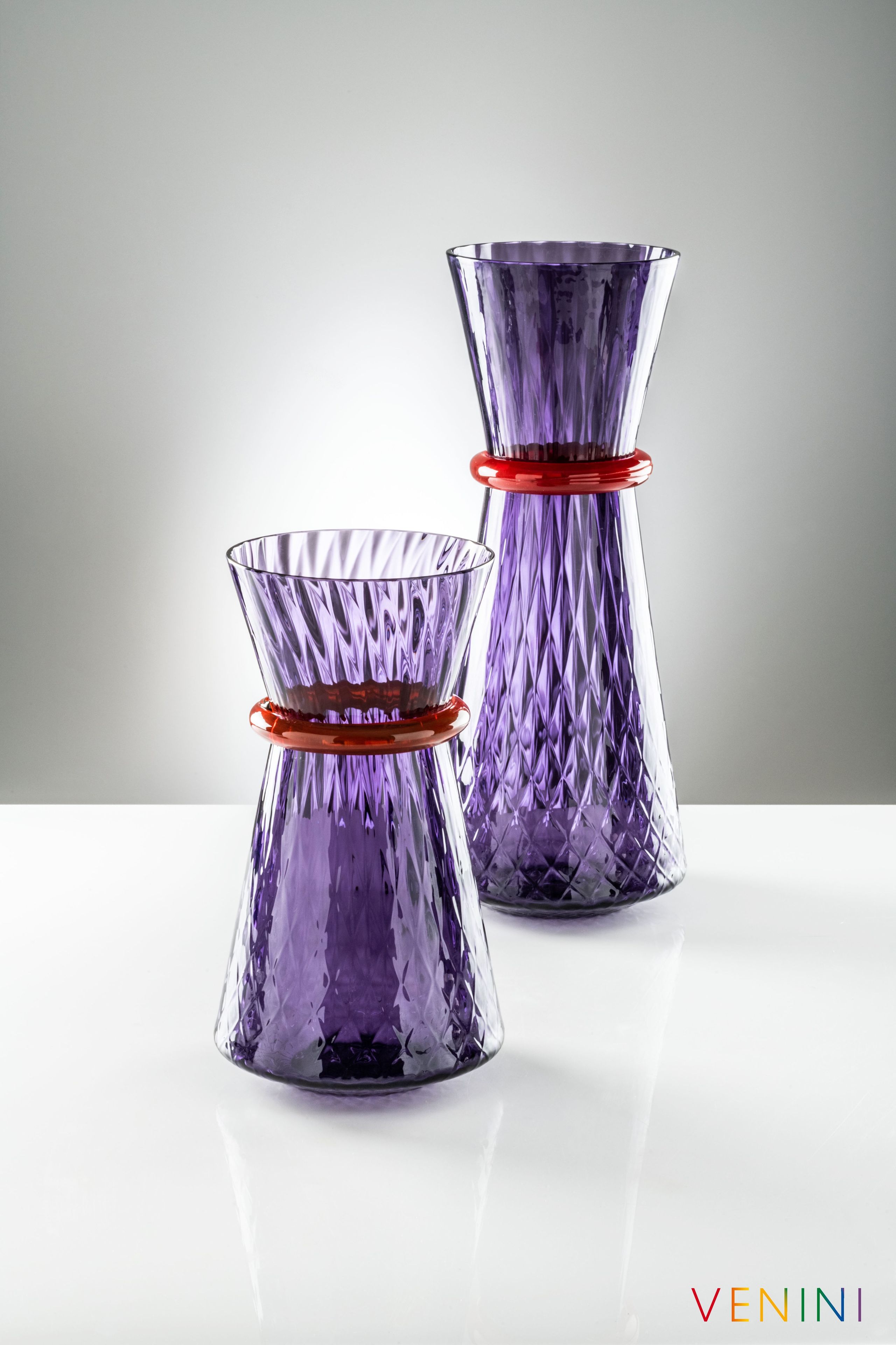 ВАЗа ручной работы из дутого стекла VENINI тиара ARCH-00140002 - Вид №15