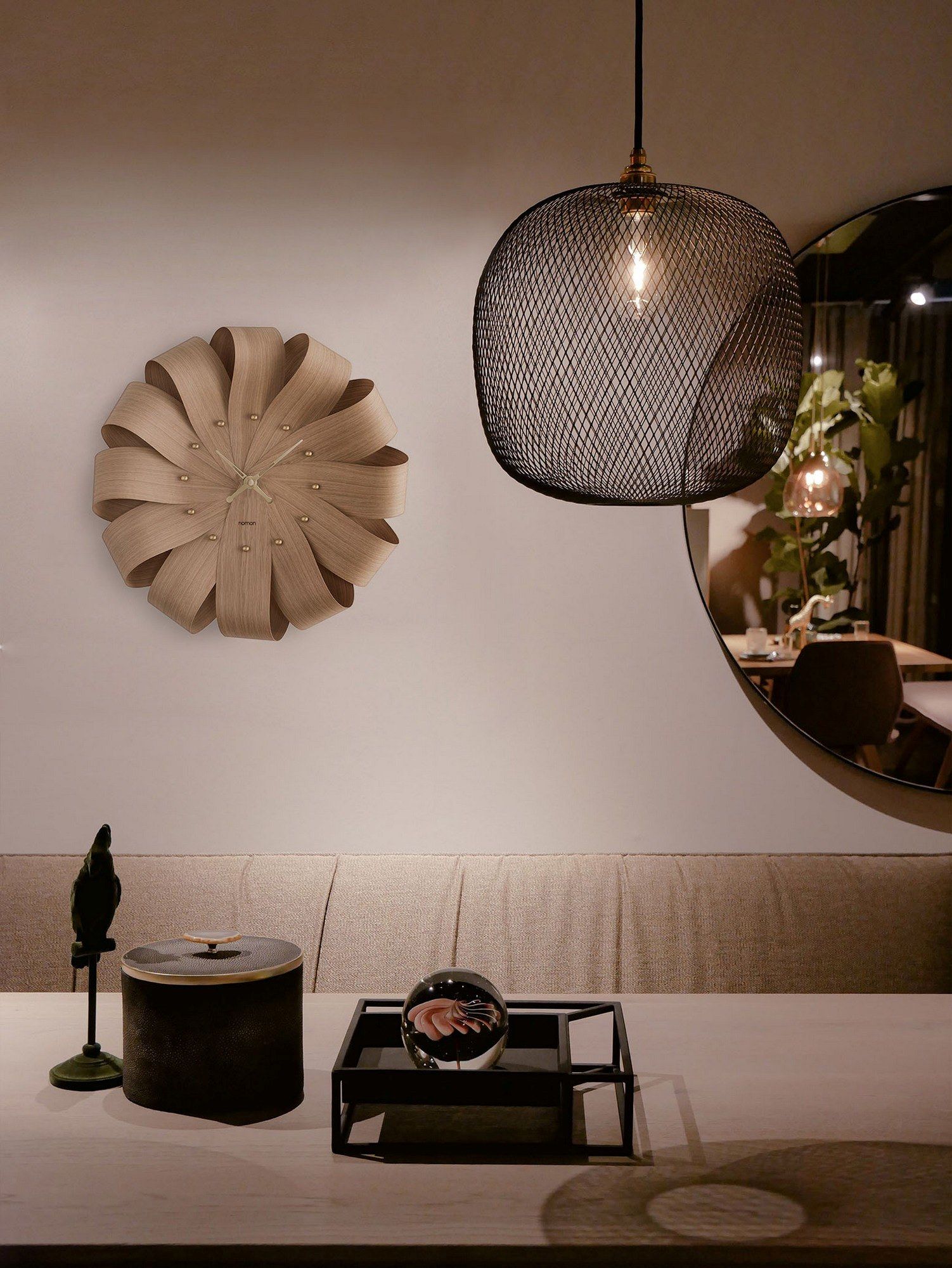 Деревянные настенные часы NOMON Soft ARCH-00148741 - Вид №12