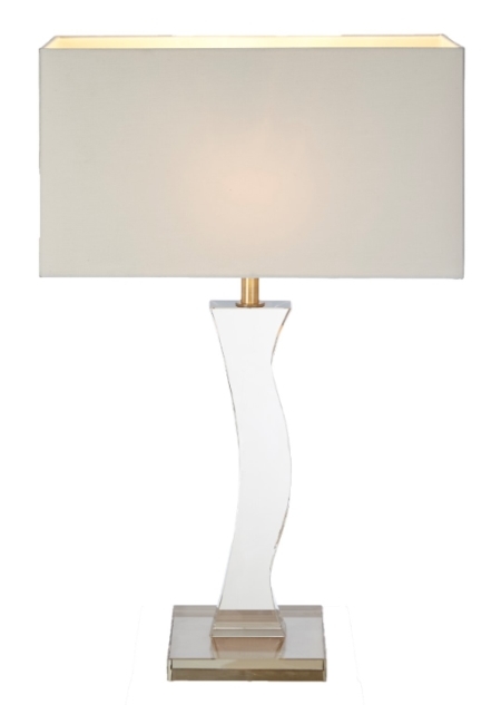 Настольная лампа Ellis 5822 PUSHA КЛАССИЧЕСКИЕ 061987 Белый;прозрачный  - Вид №1