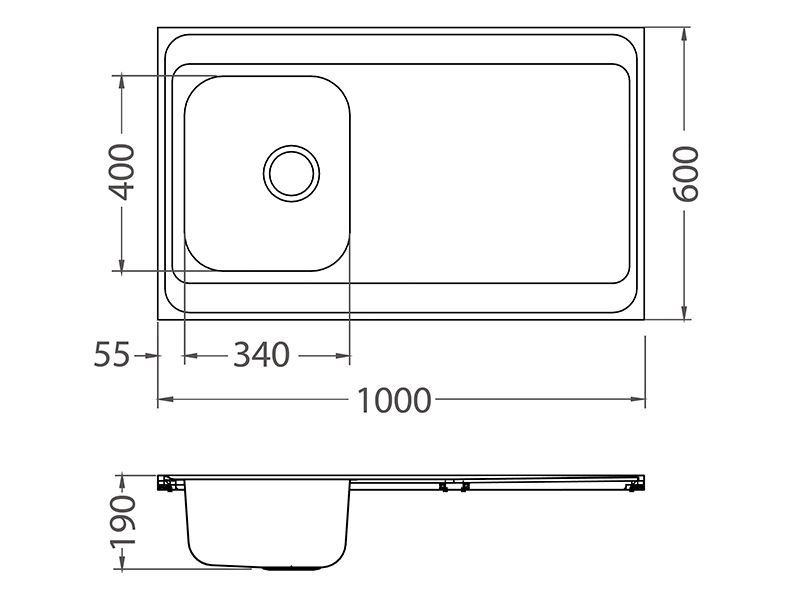 Мойка Alveus Classic pro 70 1130471 - Вид №2