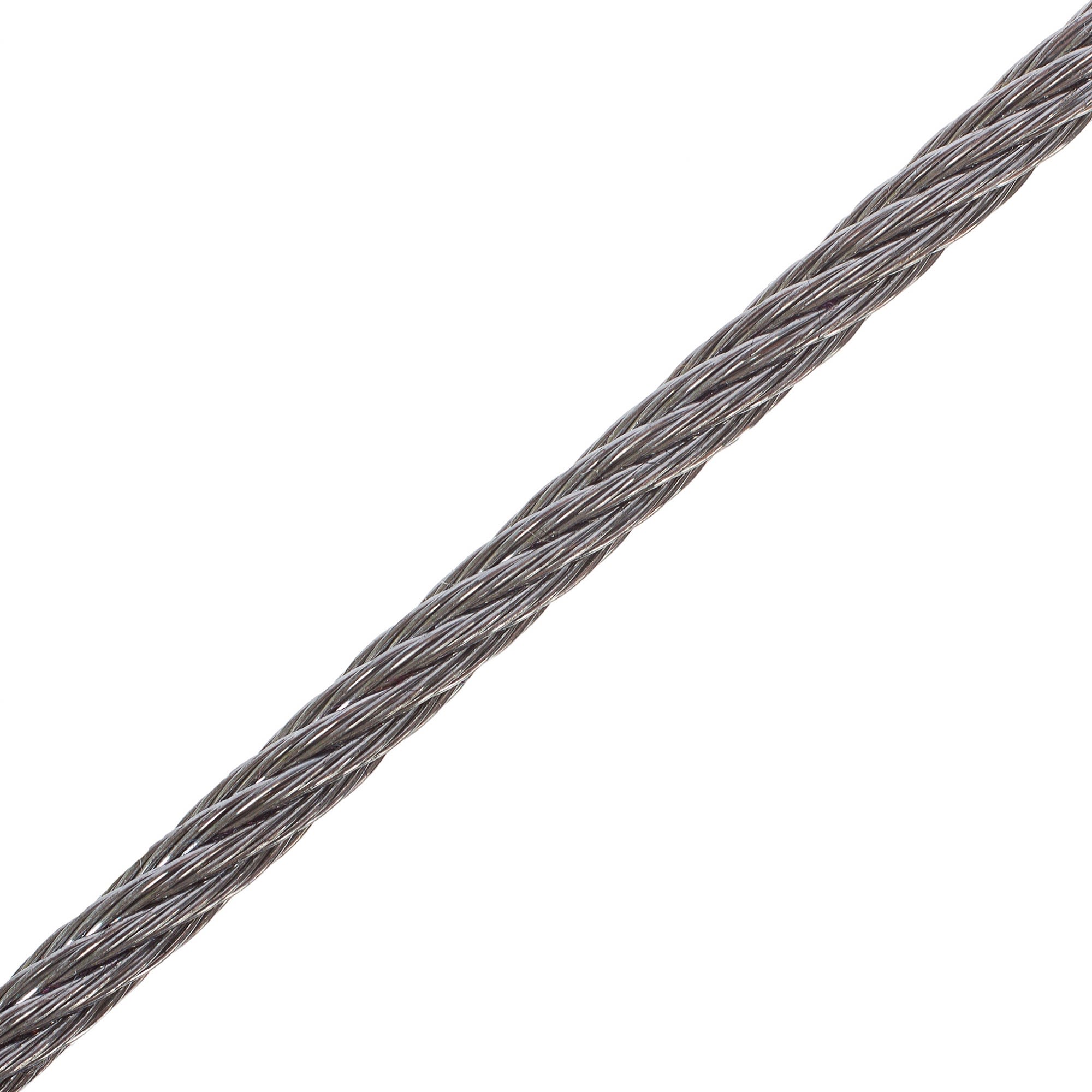 15956099 Трос стальной DIN 3055 3 мм 50 м, цвет цинк Santreyd  - Вид №1