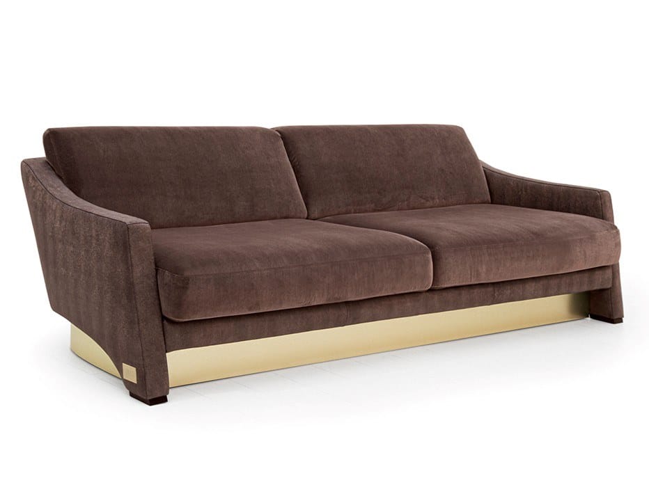 3-местный бархатный диван Formitalia Muzio ARCH-00088649