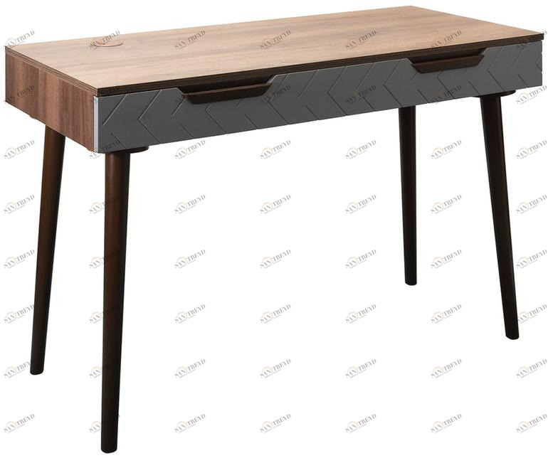 1481 Стол рабочий Сканди Грей R-HOME 4003454h_Грей