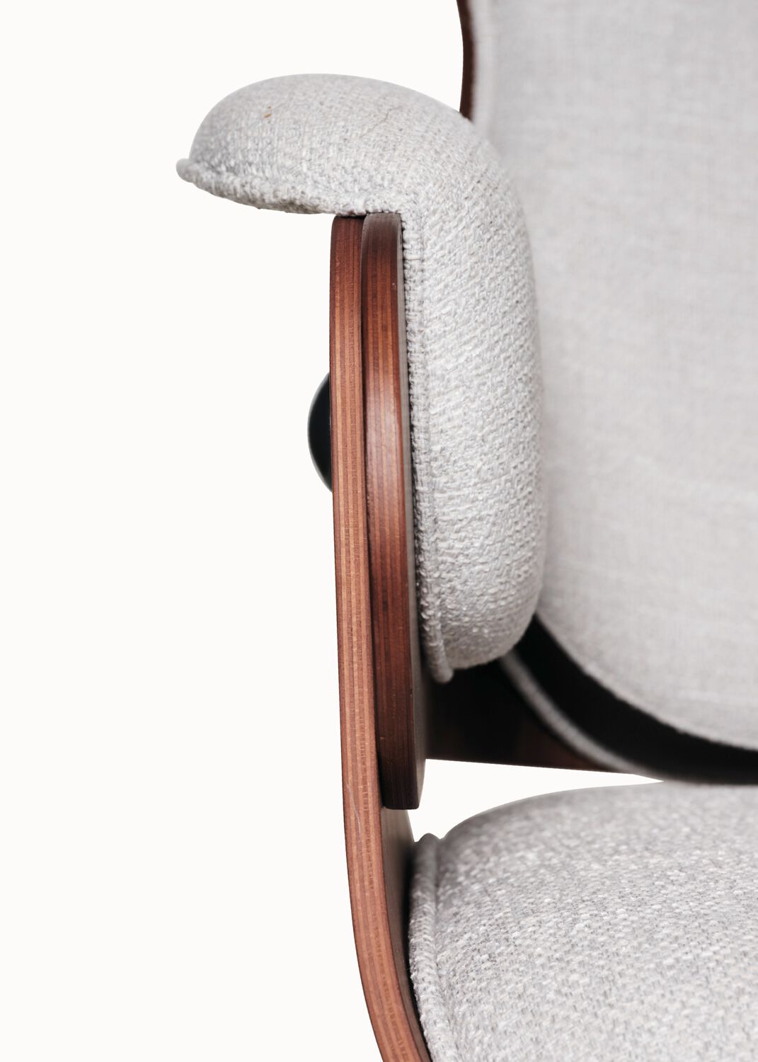 Тканевое кресло с высокой спинкой BD Barcelona LOUNGER ARCH-00090470 - Вид №19