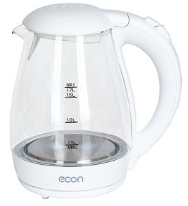 8144993 Электрочайник ECON ECO-1739KE белый