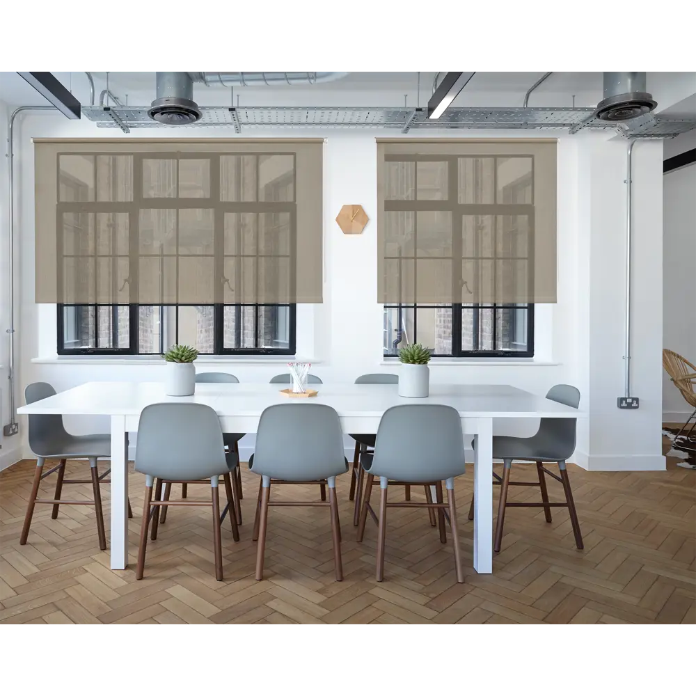 INSPIRE Screen - рулонная штора серо-бежевая 120×230 см 84178257 STLM-0046945 - Вид №7