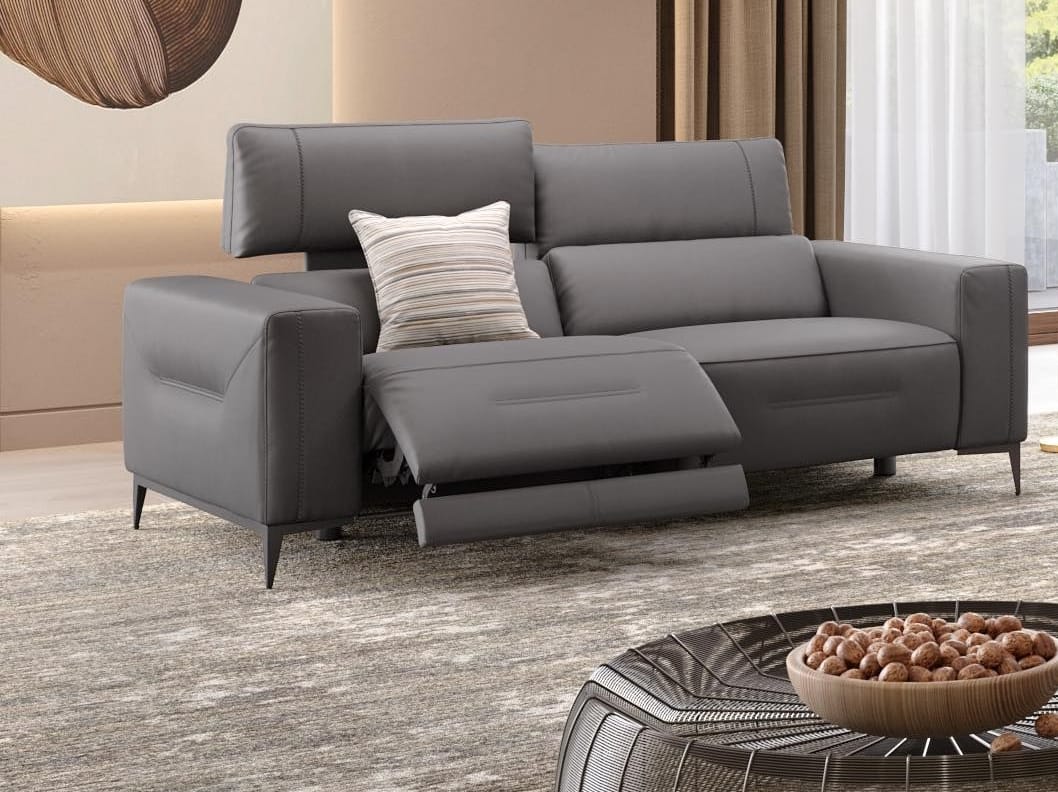 2-местный кожаный диван Sofanella Teramo ARCH-00109662 - Вид №7