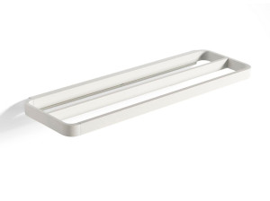 Алюминиевый двойной держатель для полотенец