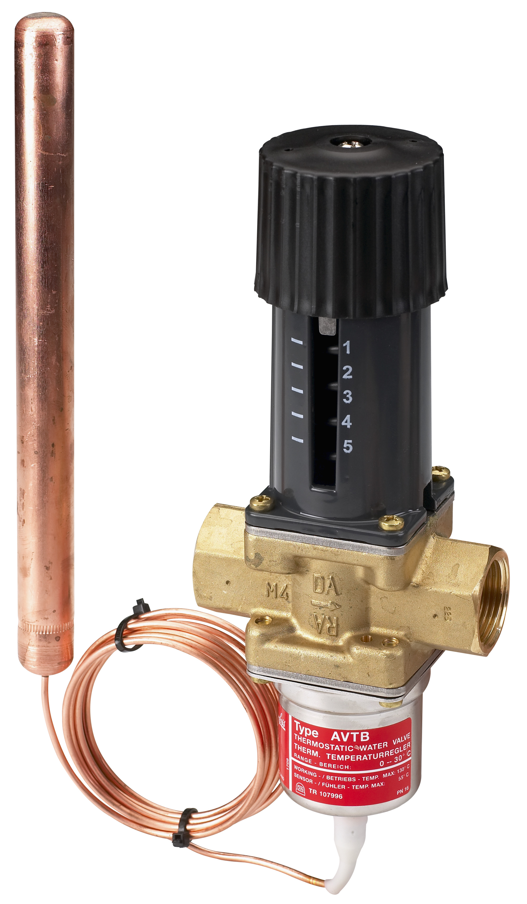 Danfoss Регулятор температуры AVTB Р-р темп.AVTB PN16 20/3,4/20-60/2M/вн.р 003N8230  - Вид №12