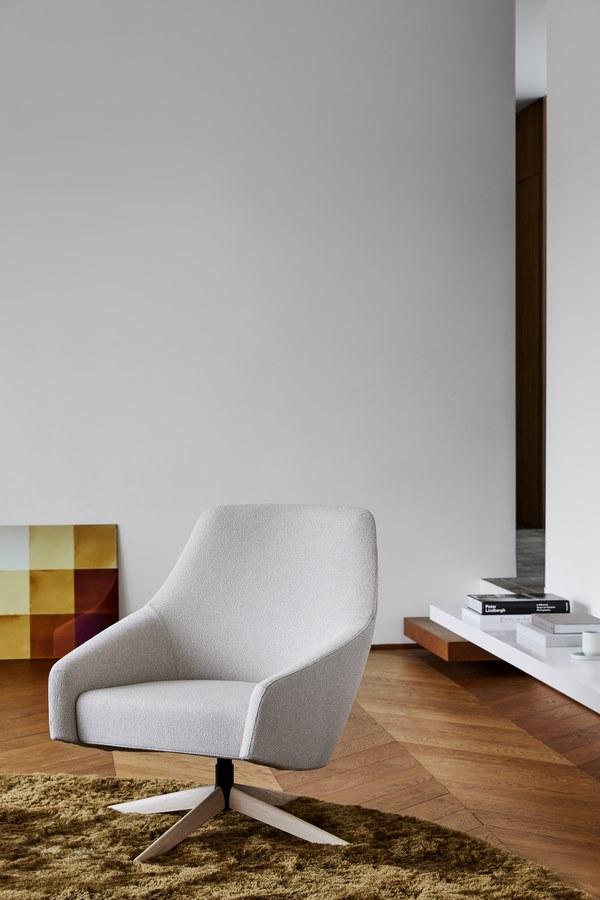 Montis Вращающееся кресло из ткани Puk sun-id-1507704 - Вид №1