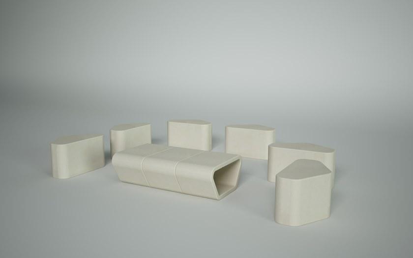 PIMAR Модульный книжный шкаф из камня Лечче  Ca1, ca2, ca3, ca4, ca5, ca6  - Вид №1