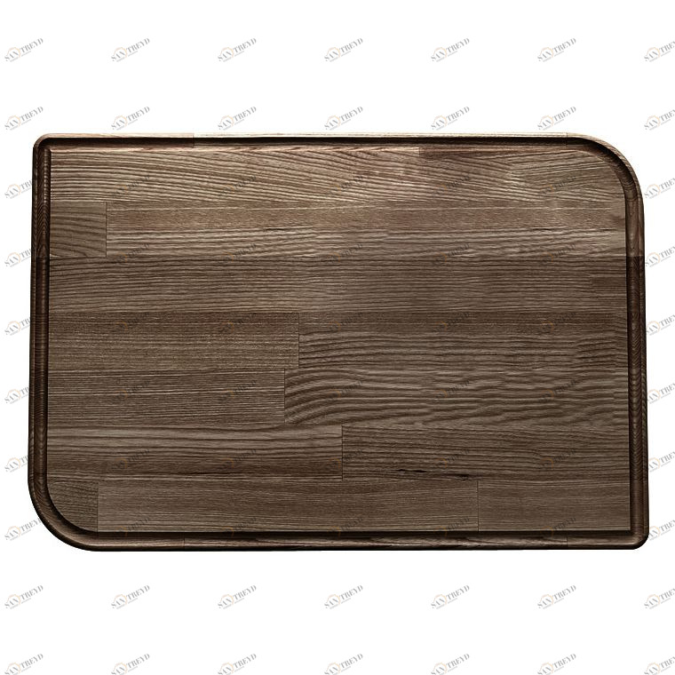Доска разделочная Legnoart, дерево, 370х280х22 мм, темно-коричневая L002040701024