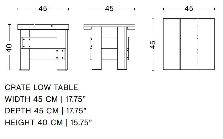 Низкий Сосновый садовый столик Hay ящик ARCH-00133952 - Вид №20