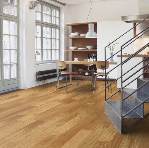 Инженерная доска Boen Maxi Rustic Live Matt Ированная С Фаской 2v Дуб Рустик с брашью (Текстурированная) 1000х100 мм EBL645FD - Вид №12